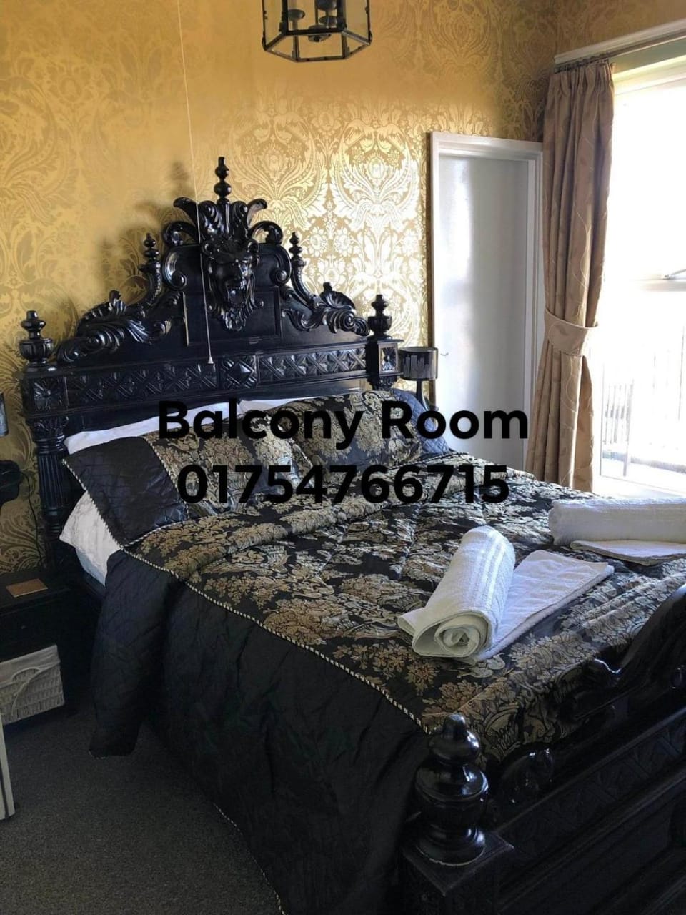 Balcony/Terrace, Bedroom, Text overlay, Sea view, Bath