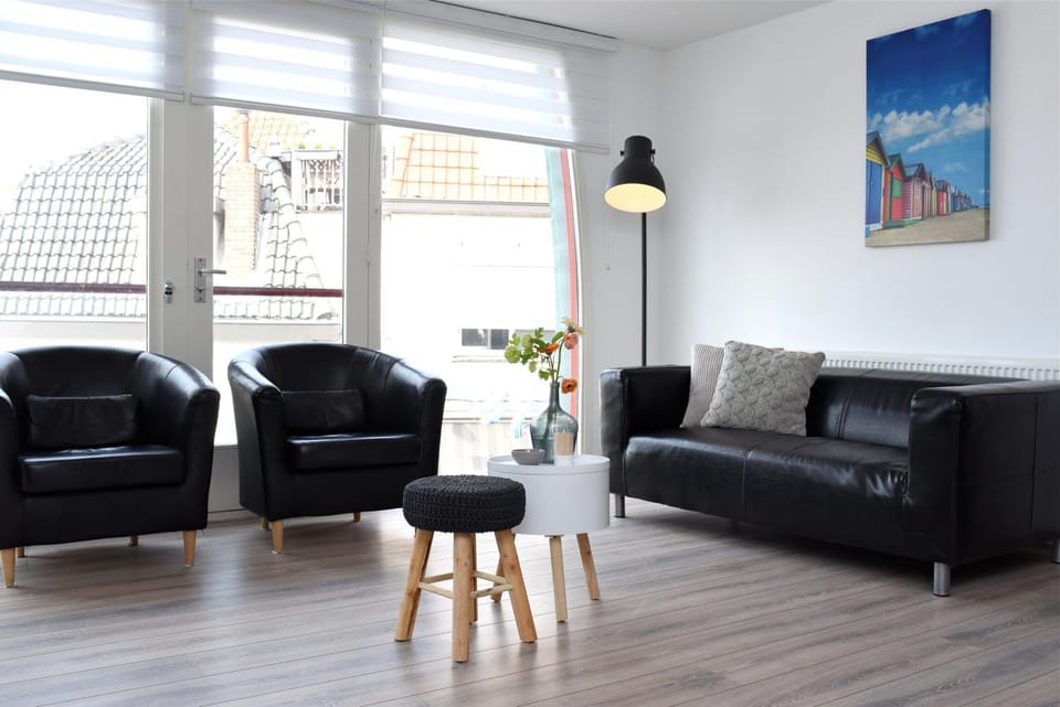 Living room, Seating area, Sea view