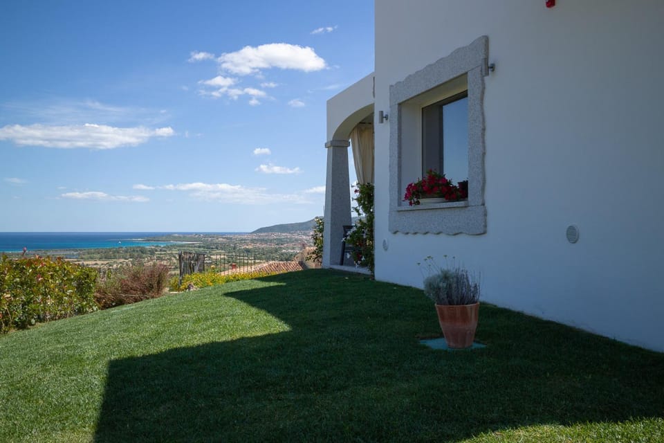 Garden, Sea view