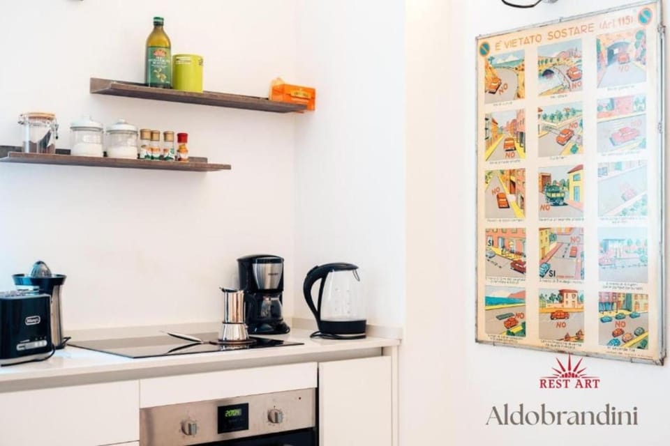 Kitchen or kitchenette, Decorative detail, toaster