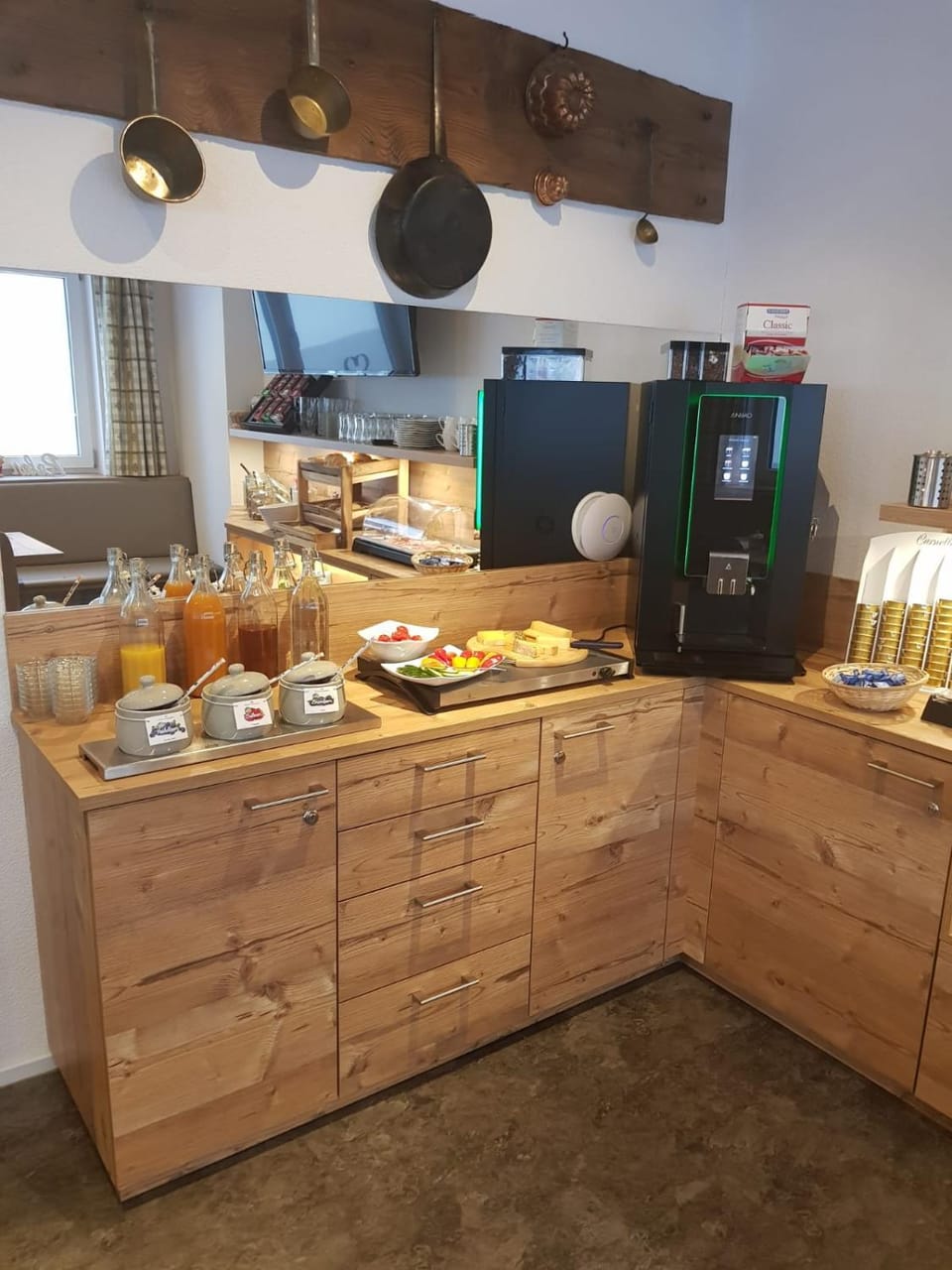 Buffet breakfast