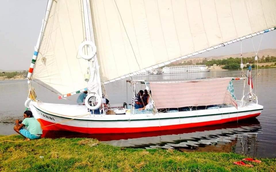 Felucca Sailing Boat Overnight Experience Docked boat in Red Sea Governorate