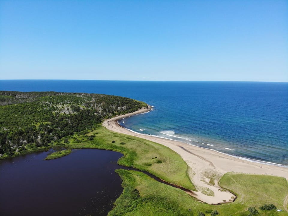 Bird's eye view, Beach, Lake view