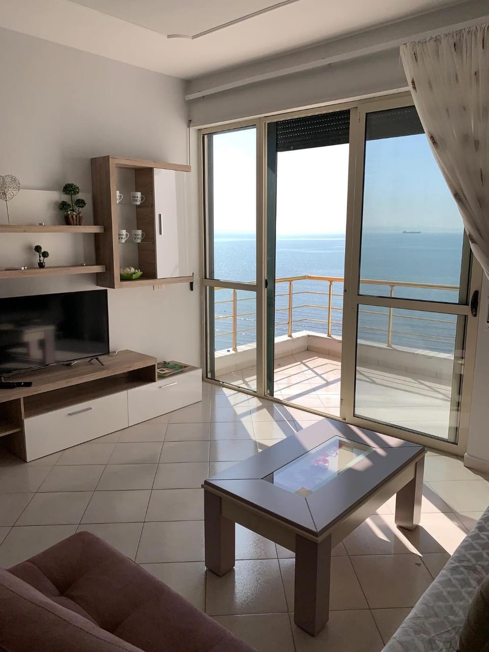 Balcony/Terrace, Living room, Sea view