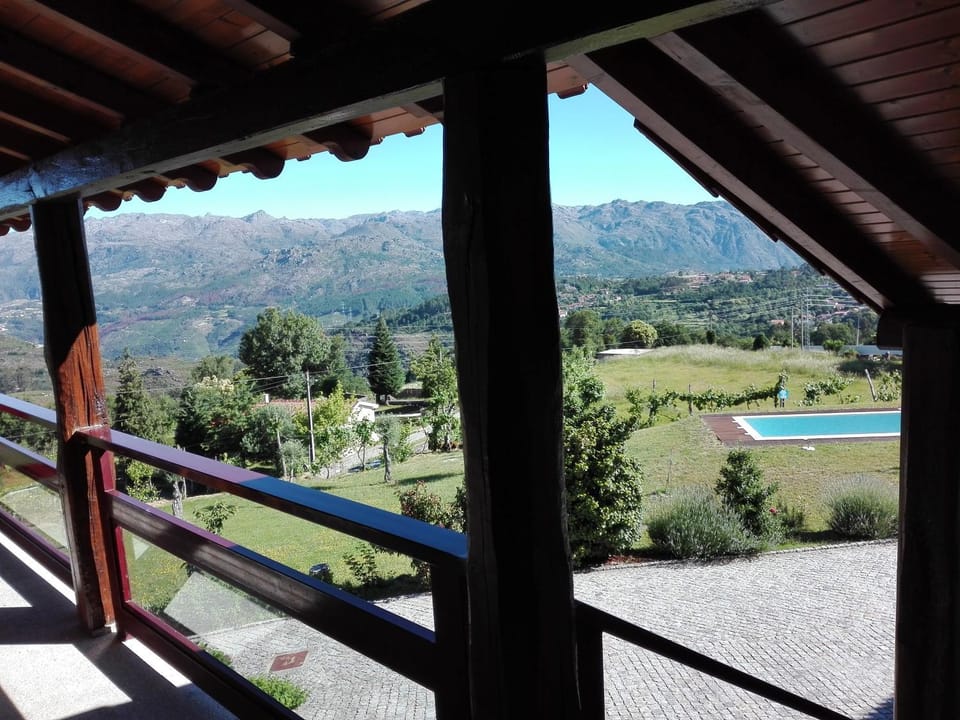 Natural landscape, Mountain view, Pool view