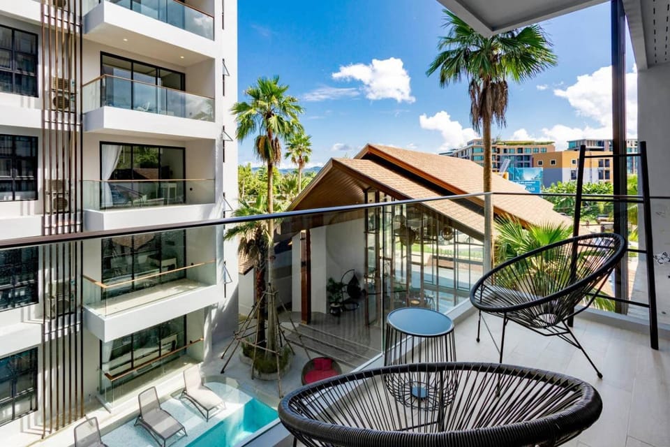 Balcony/Terrace, Pool view