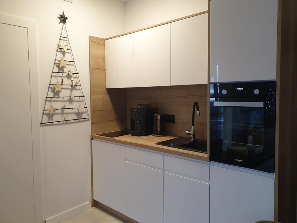 Coffee/tea facilities, Kitchen or kitchenette, stove