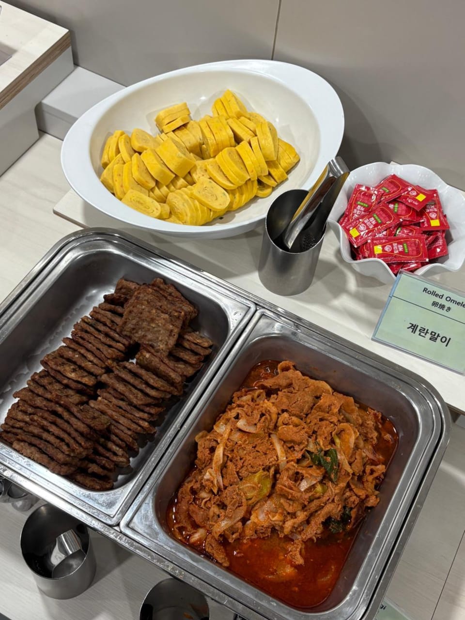 Buffet breakfast