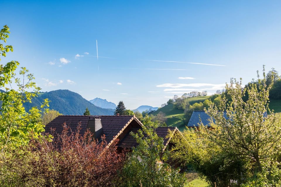 Garden view, Mountain view