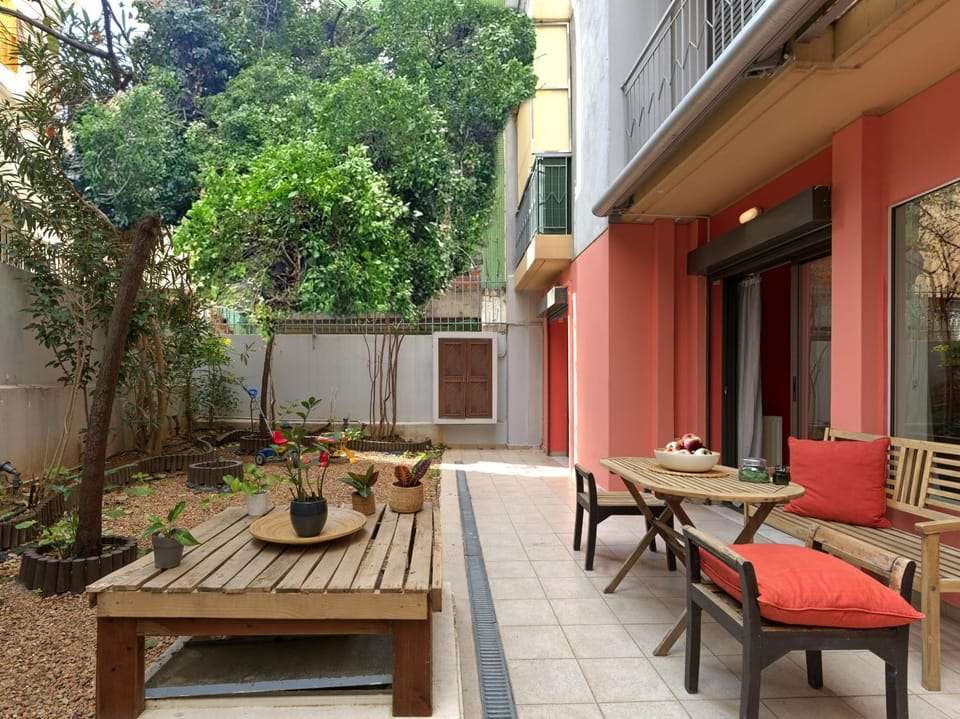 Patio, Garden, Garden view