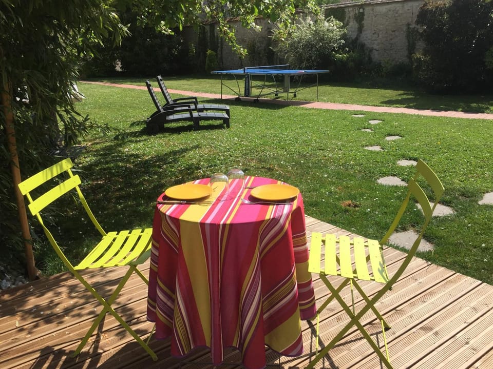 Patio, Garden, Table tennis, Garden view