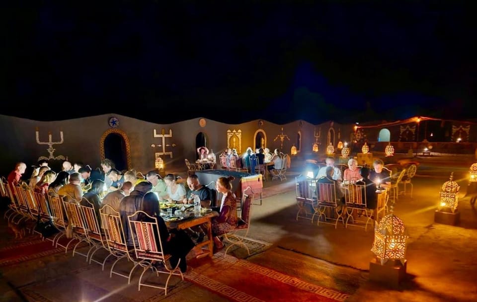 Camp Desert Bivouac Chegaga Luxury tent in Morocco