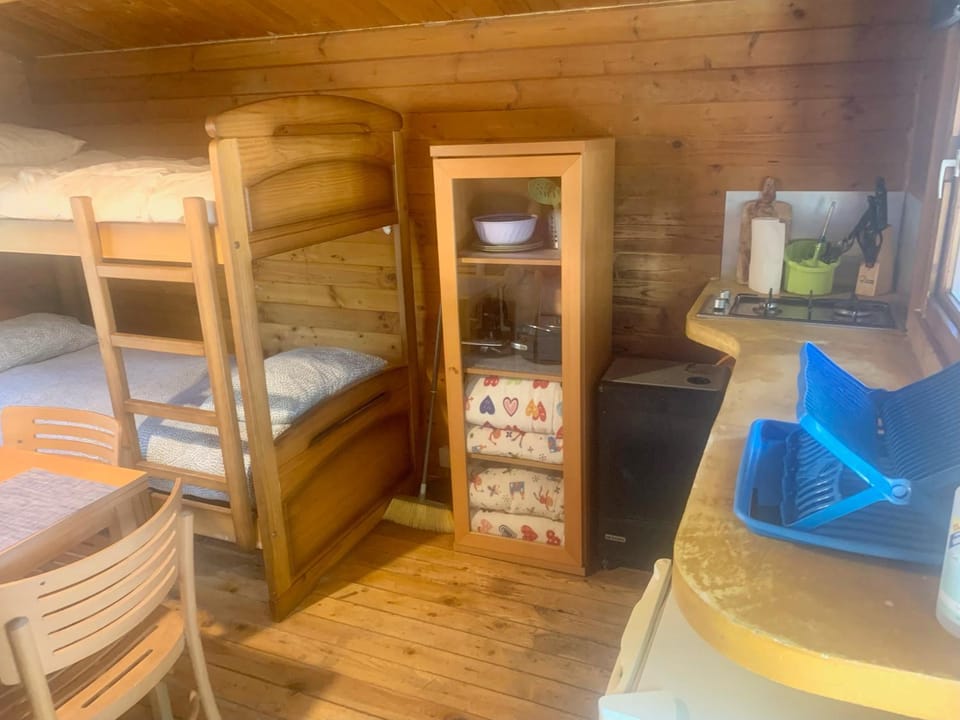 Kitchen or kitchenette, wardrobe