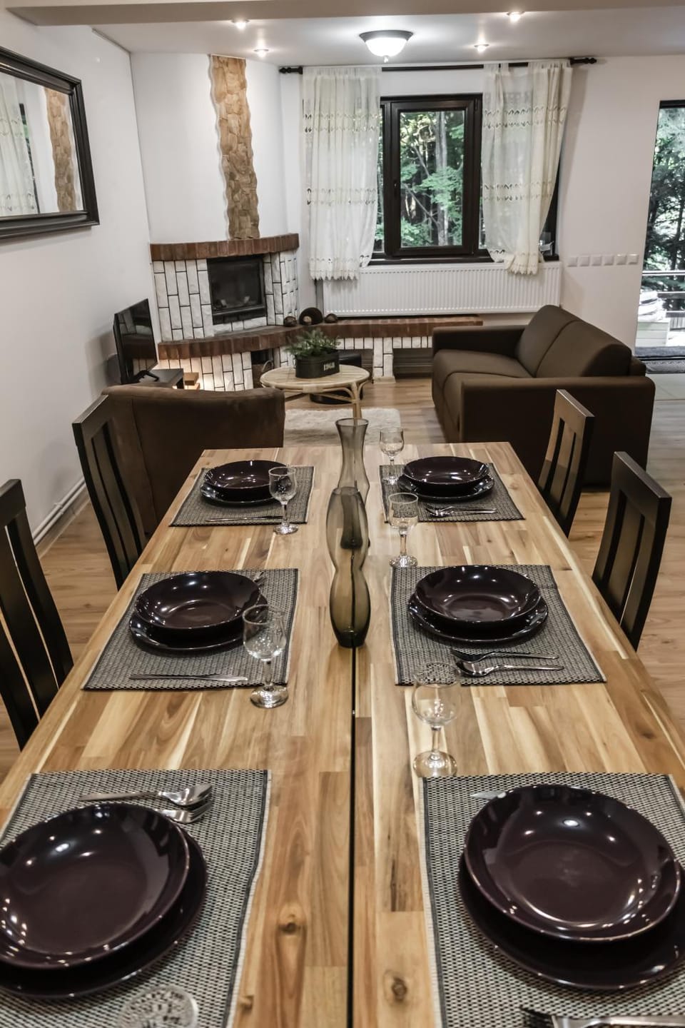 Coffee/tea facilities, Living room, Dining area