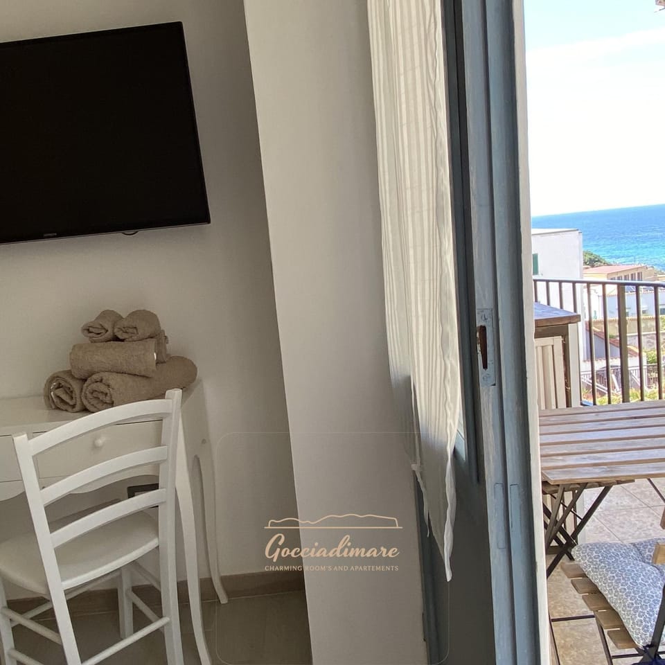 Bedroom, Sea view