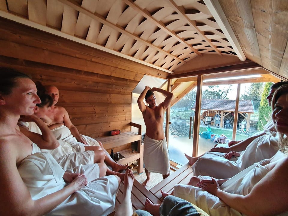 People, Sauna, Sauna, group of guests, Open Air Bath, Open Air Bath