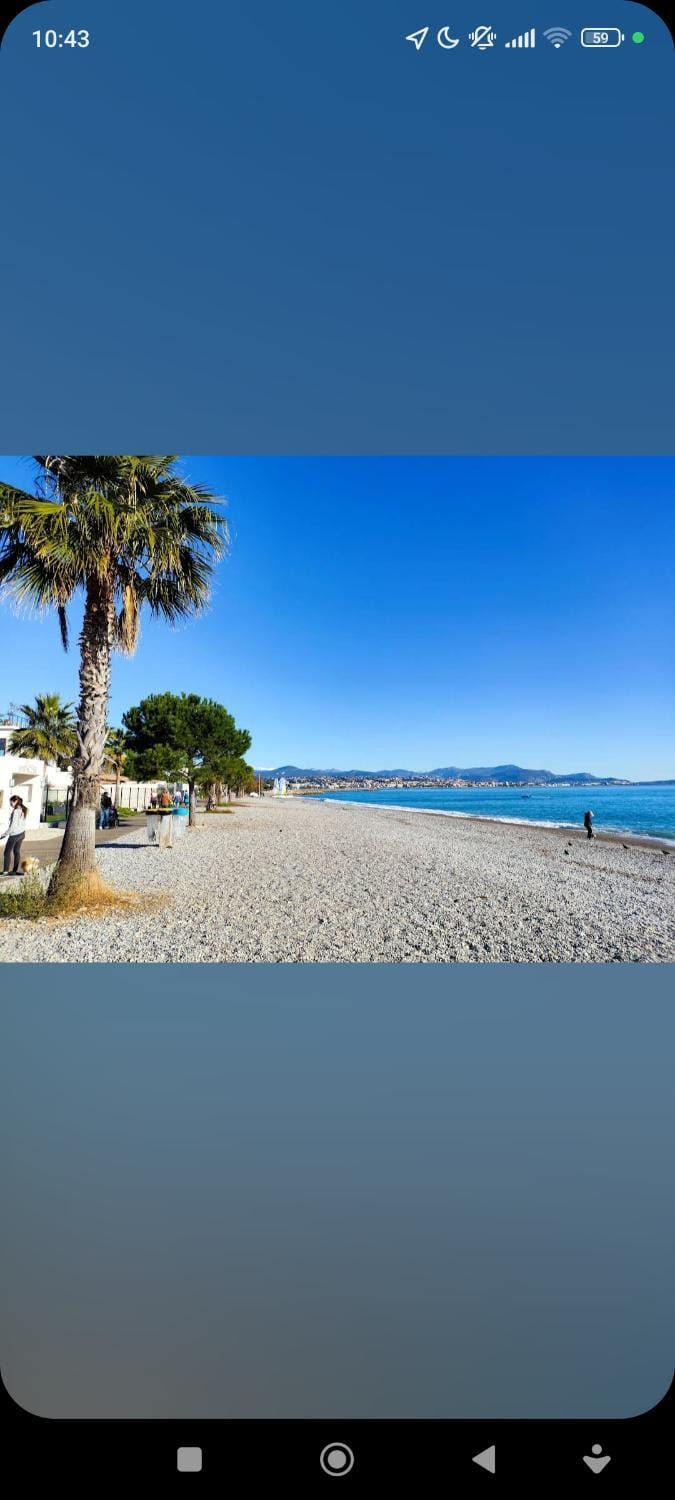 Studio Rez de jardin Marina baie des Anges Apartment in Villeneuve-Loubet