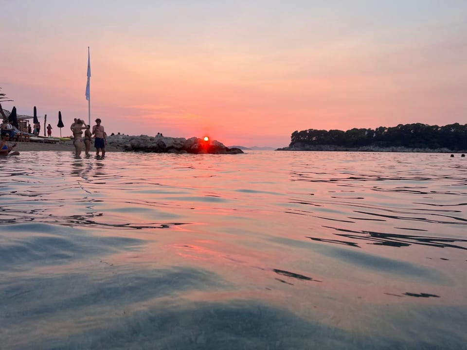 Natural landscape, Sunset