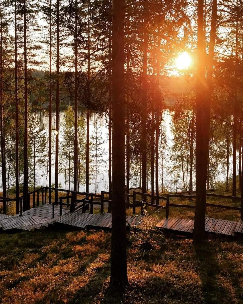 Rokuanhovin mökit Chalet in Finland