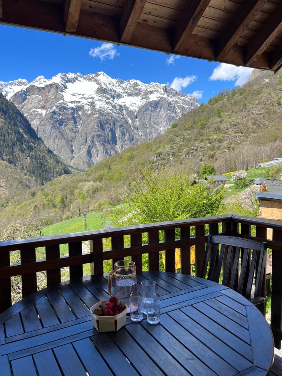 Spring, View (from property/room), Balcony/Terrace, Mountain view