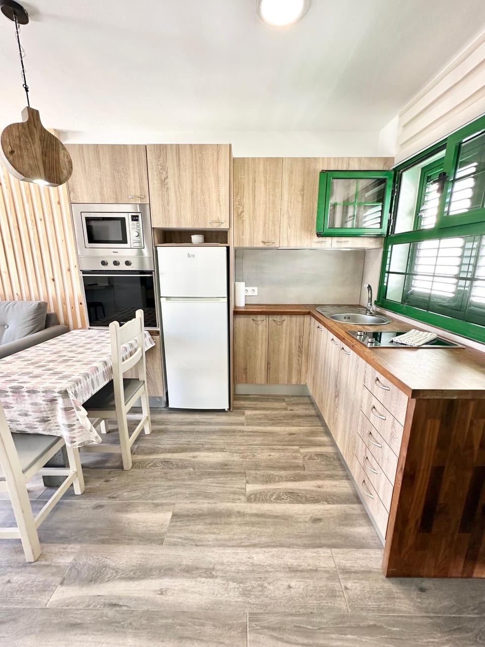Kiwi Smoothie - En la playa, doble terraza, cocina completa, dos camas y Wifi Apartment in El Cotillo