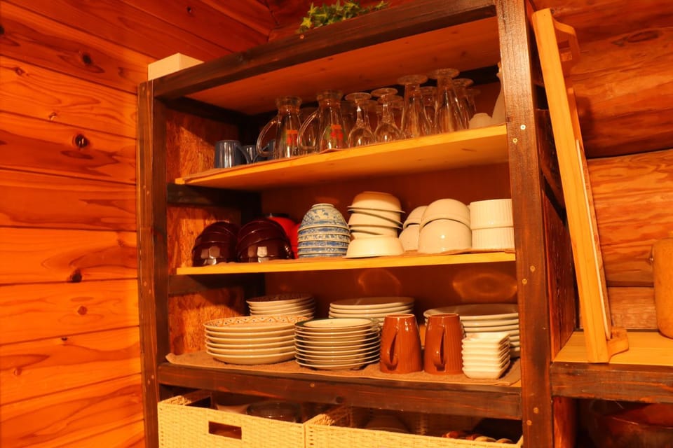 Yufuin Log House no Yado Tom Sawyer Bed and Breakfast in Japan