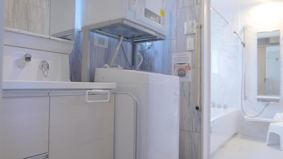 Bathroom, laundry
