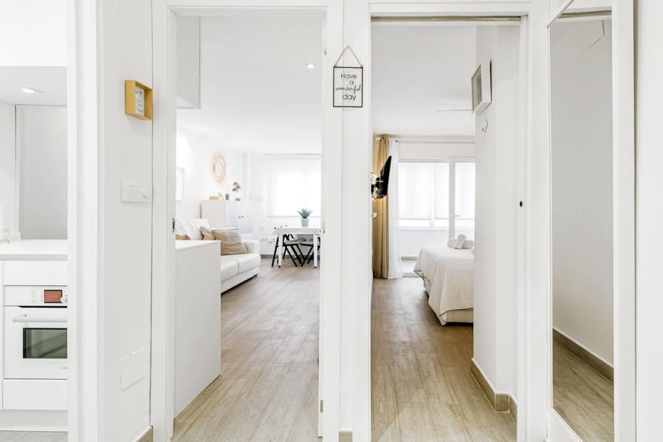 Bed, Living room, Bedroom