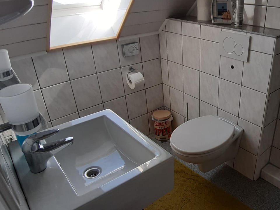 Bathroom, Living room