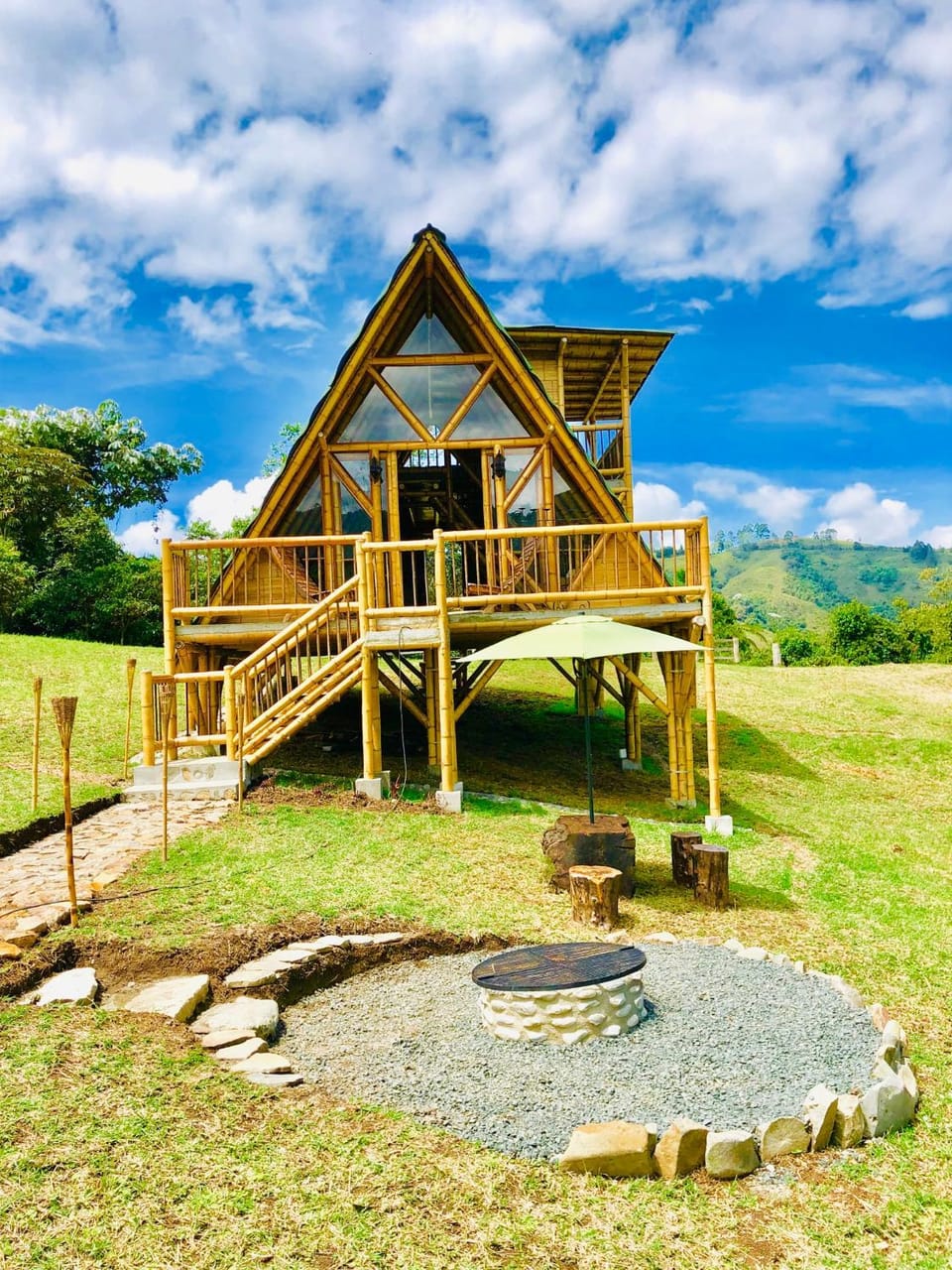 Glamping La Herradura Luxury tent in Risaralda