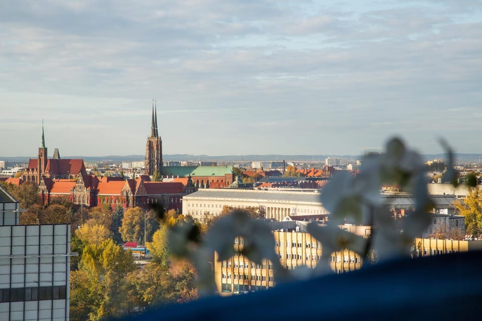 Bedroom, City view