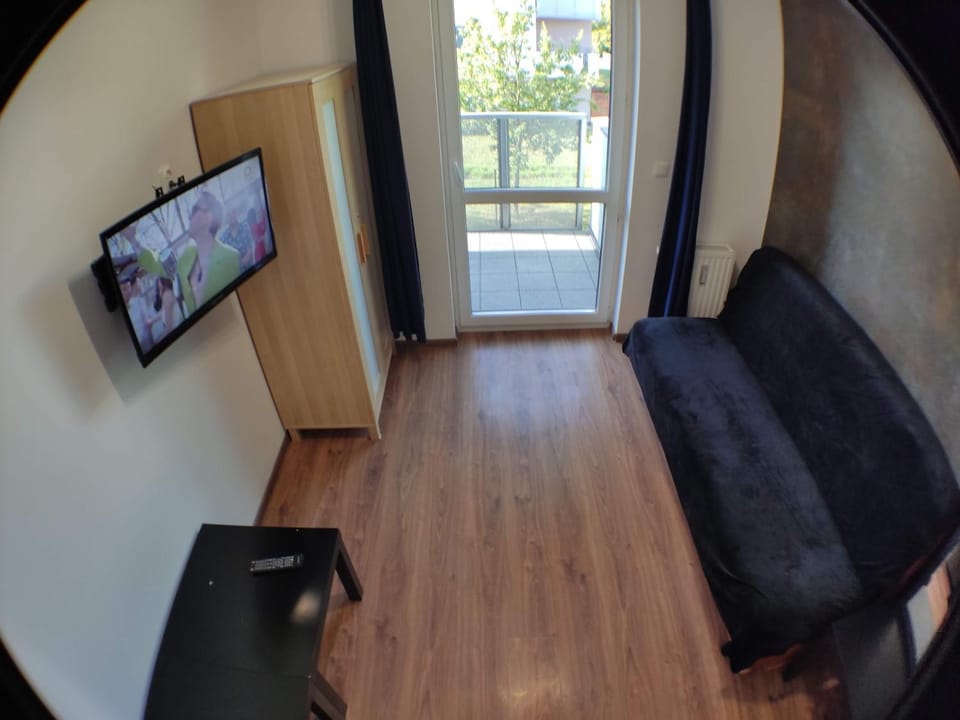 Bed, TV and multimedia, Balcony/Terrace, Photo of the whole room, wardrobe