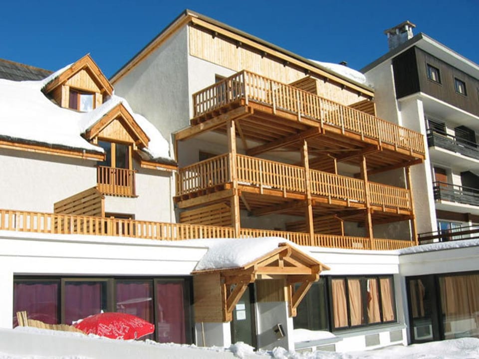 Studio cosy 3 pers, animaux admis, front de neige - FR-1-445-137 Apartment in Montgenèvre