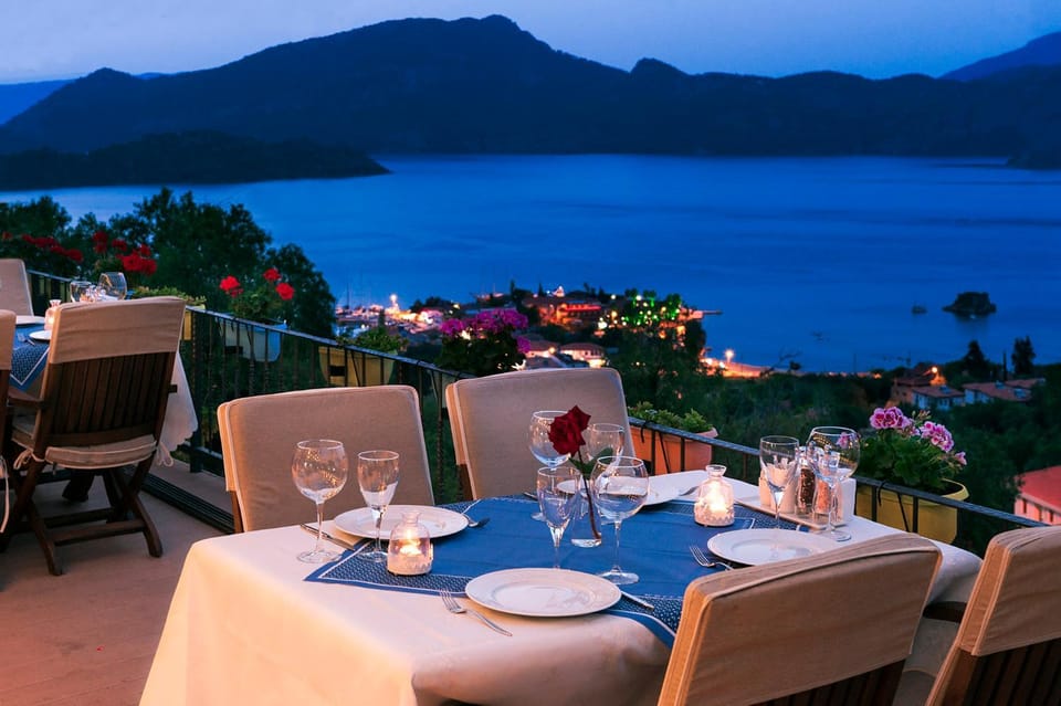 Restaurant/places to eat, Summer, Sea view, Sunset