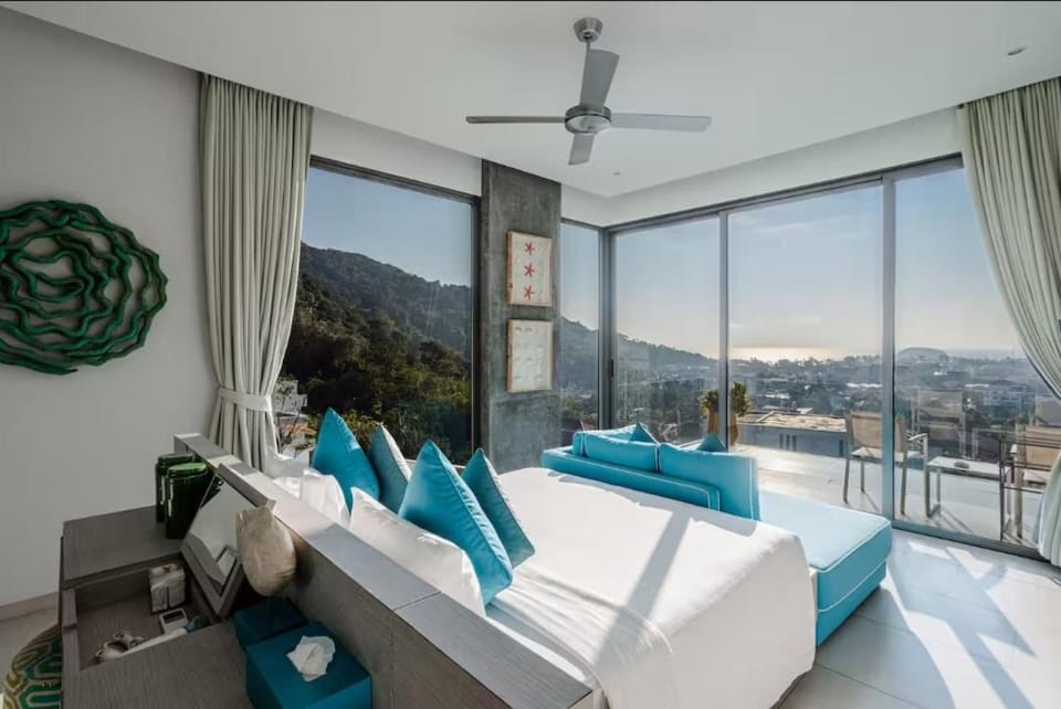 Bedroom, Sea view, Sunrise