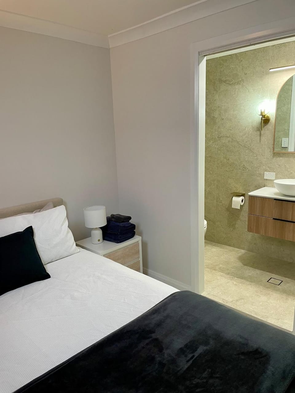 Bathroom, Bedroom
