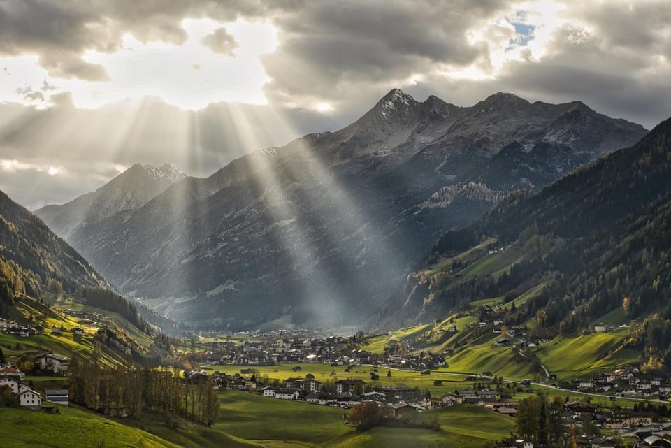 Natural landscape, Mountain view