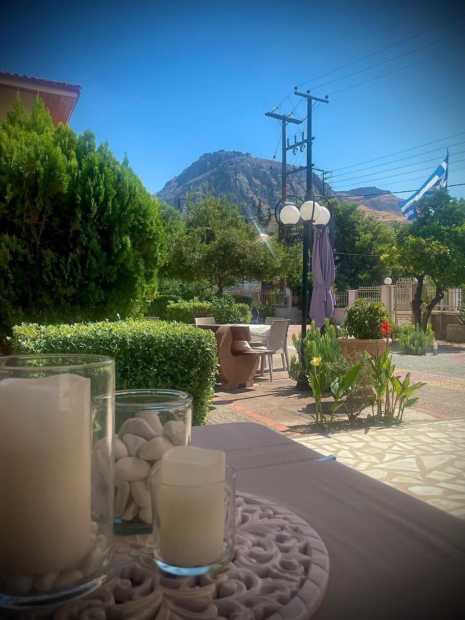 Natural landscape, Inner courtyard view