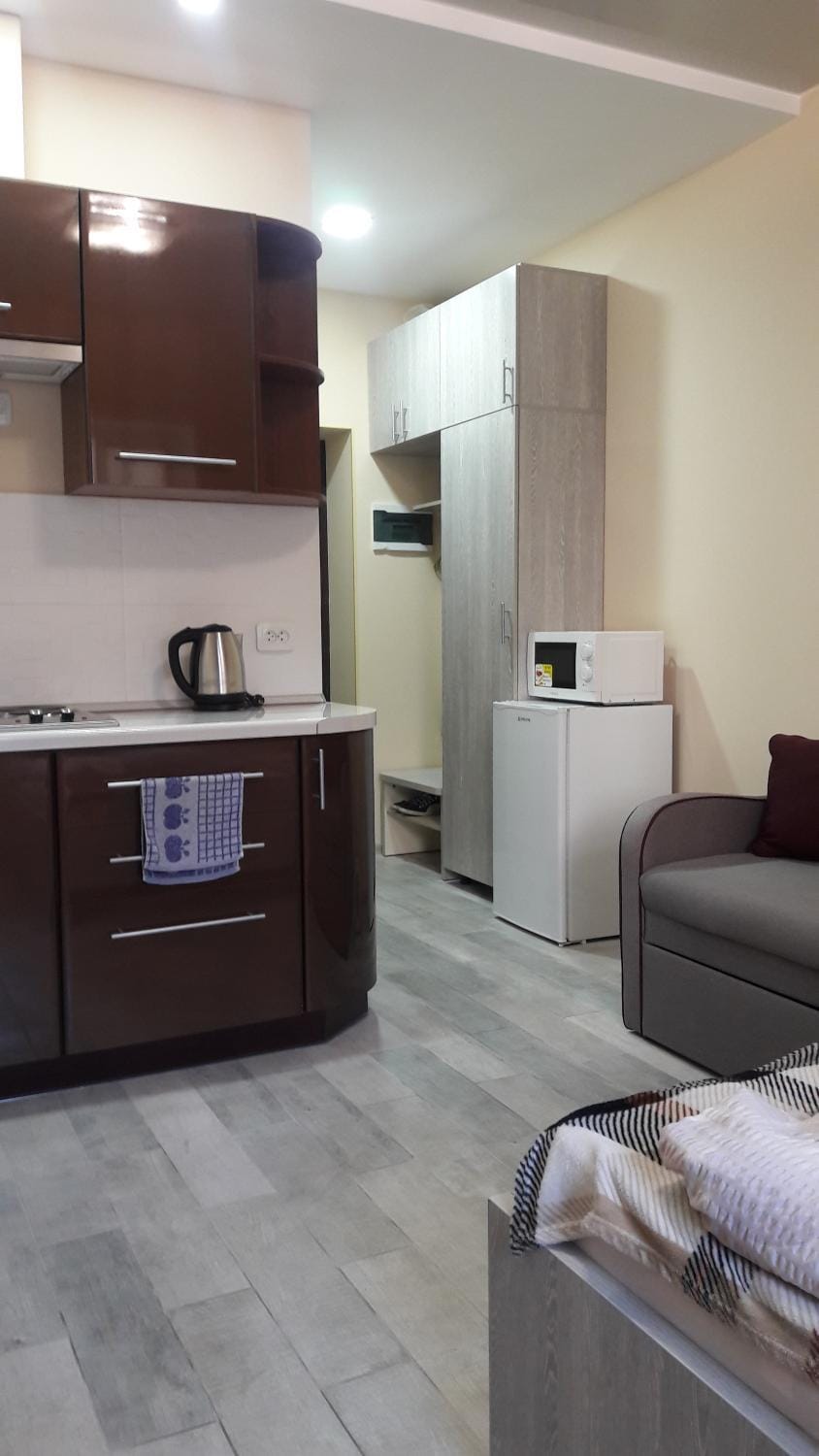 Kitchen or kitchenette, Seating area