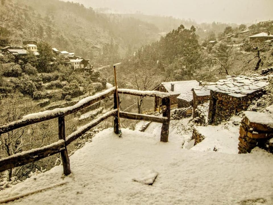 Natural landscape, Winter, Mountain view
