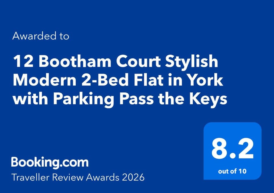 12 Bootham Court Stylish Modern 2-Bed Flat in York with Parking Pass the Keys Apartment in York
