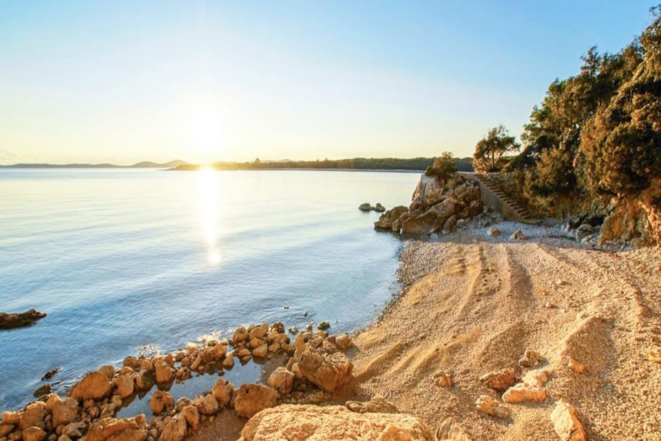 Natural landscape, Beach, Sunrise