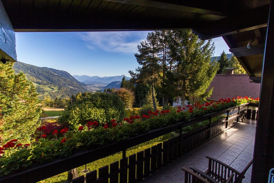 Garden view, Mountain view