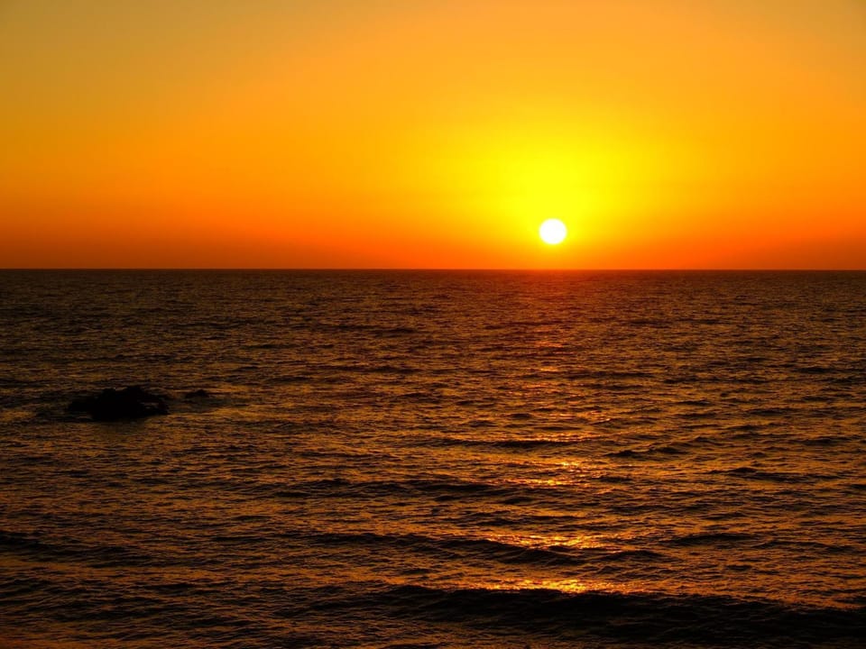 Sea view, Sunset