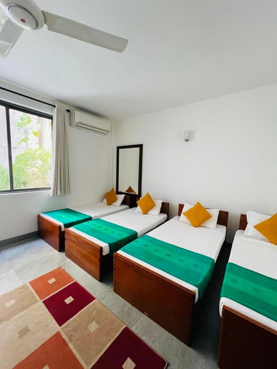 Bed, View (from property/room), Bedroom, air conditioner