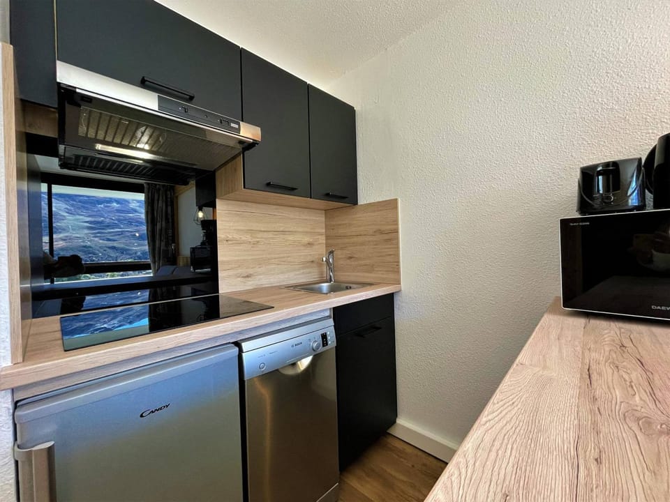 Appartement cosy 4 pers, animaux admis, Les Menuires - FR-1-452-270 Apartment in Les Allues