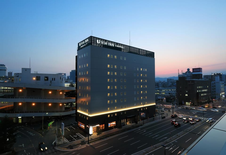 Property building, Sunset