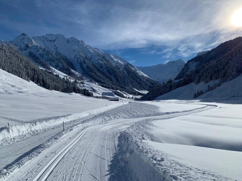 Natural landscape, Winter, Hiking, Mountain view