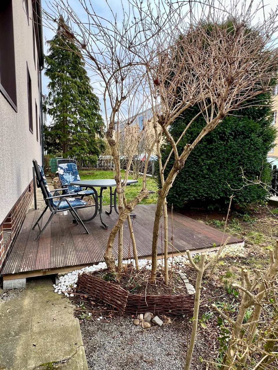 Property building, Garden