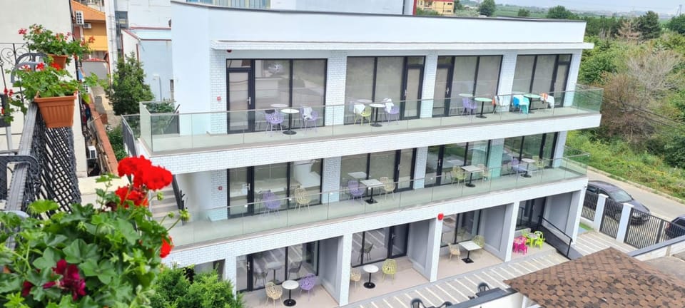 Property building, View (from property/room), Balcony/Terrace, Inner courtyard view